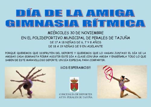 DÍA DE LA AMIGA EN GIMNASIA RÍTMICA